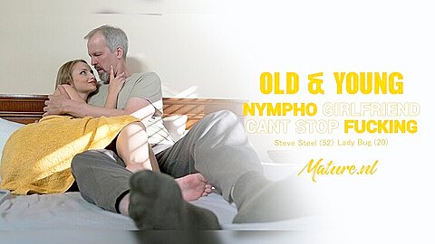 20 Year Old Nympho Lady Bug Seduces And Fucks 52 Year Old Steve Steel
